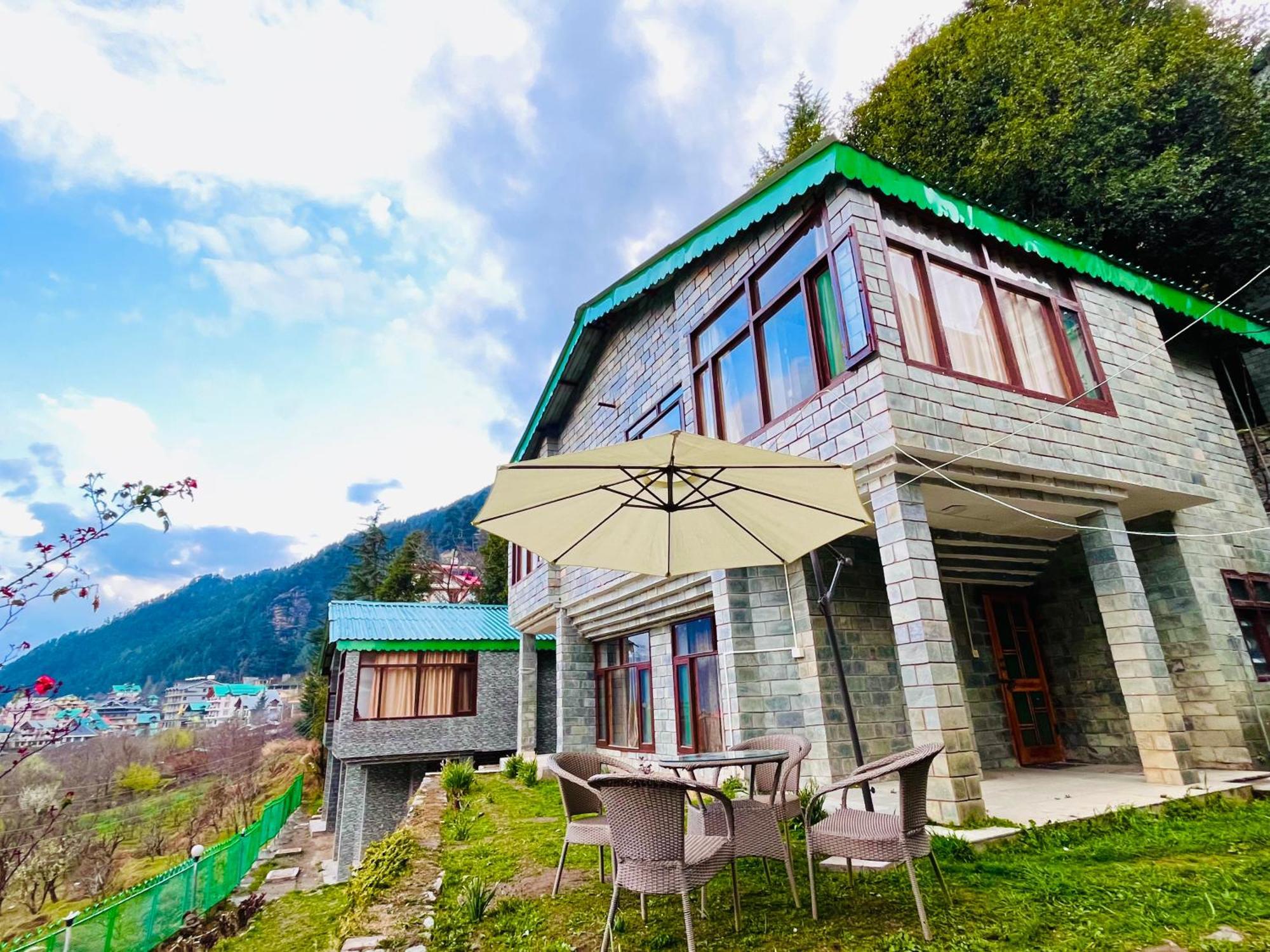 Himalayan River Mountain View 2 Bedrooms Cottage, Manali Exterior foto
