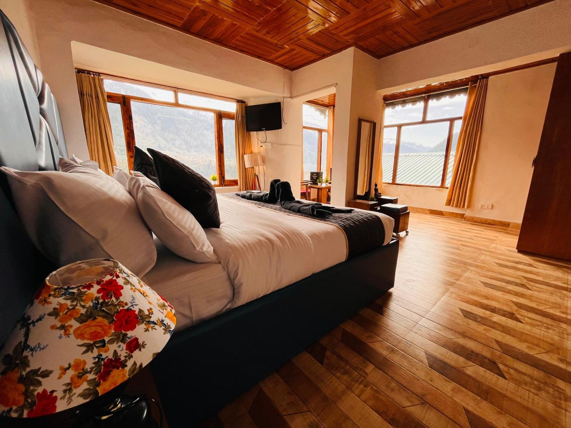 Himalayan River Mountain View 2 Bedrooms Cottage, Manali Exterior foto